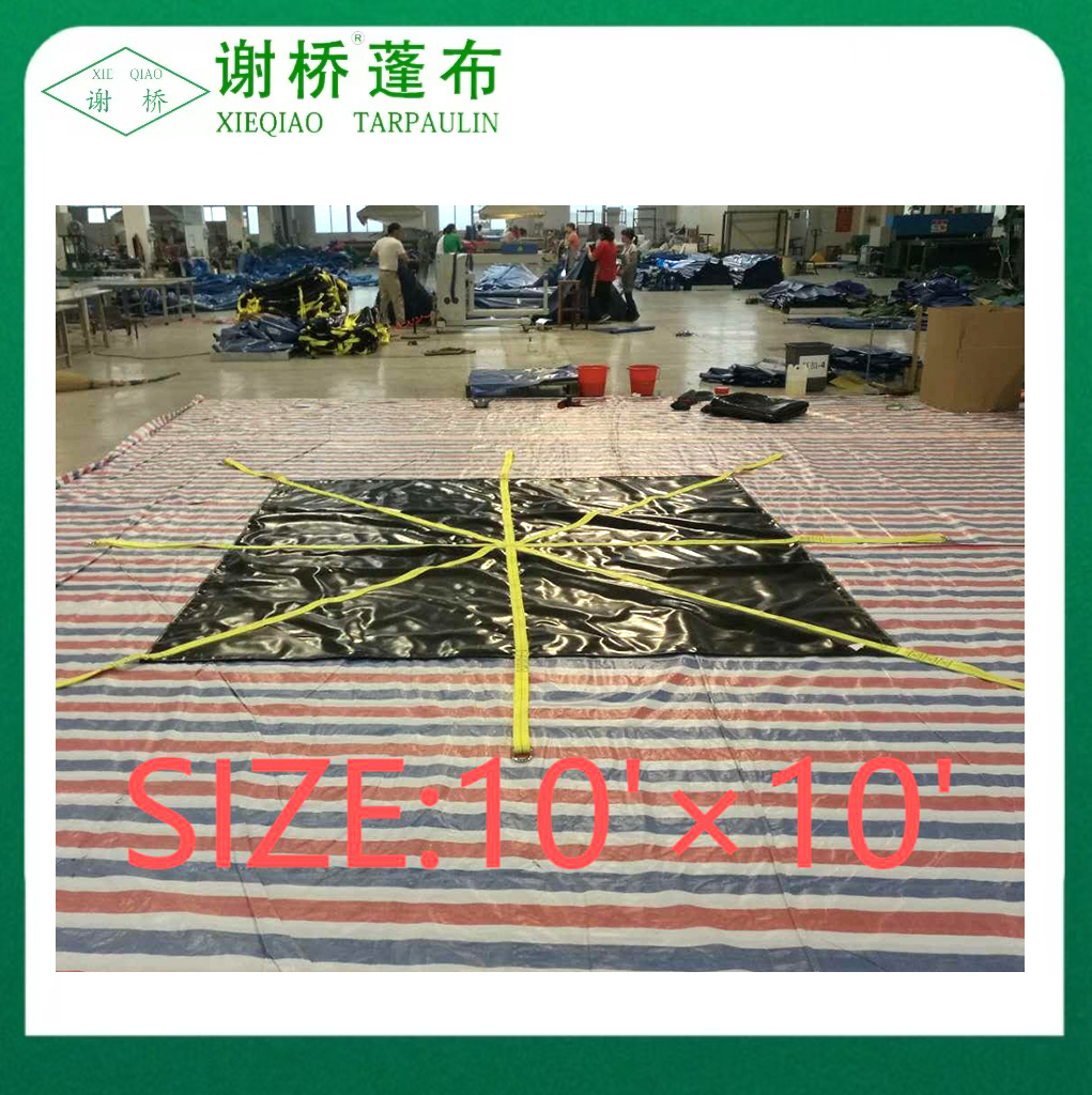 10 "x10" Serpihan mengangkat tarps